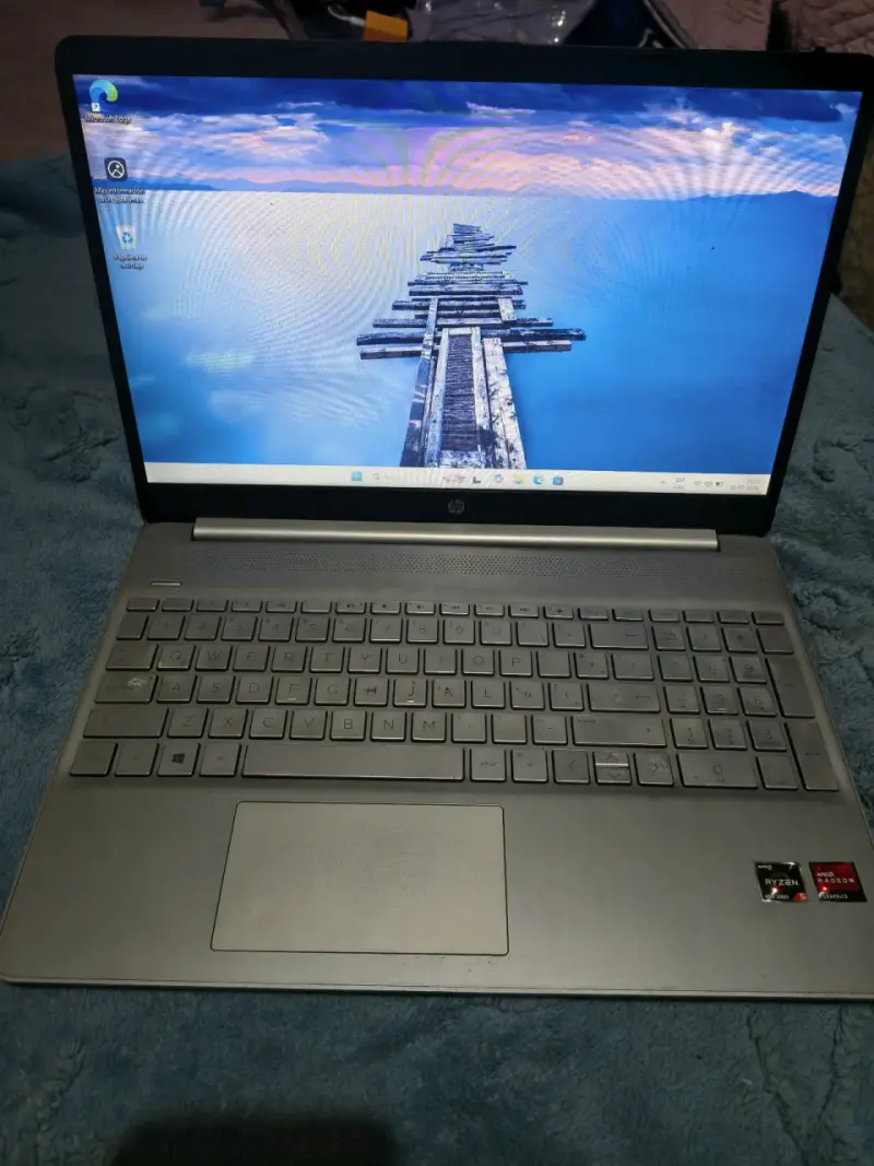 Laptop HP con AMD Ryzen 5 y Radeon Graphics - 3