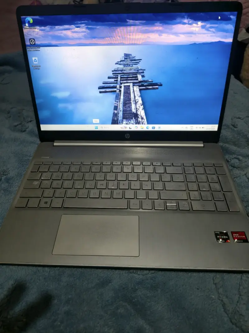 Laptop HP con AMD Ryzen 5 y Radeon Graphics - 5