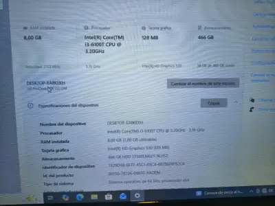 Mini PC HP ProDesk 600 G2 Intel Core i3 - miniatura 3
