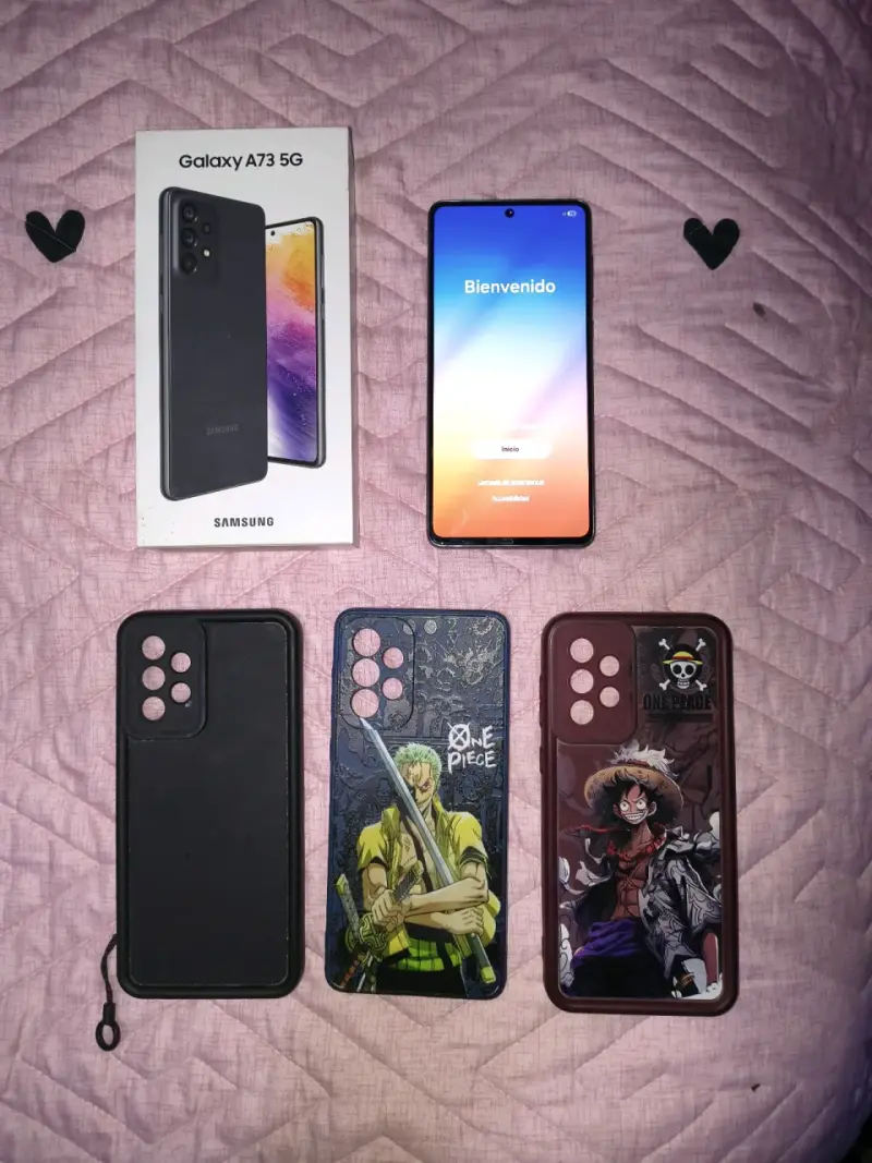 Samsung Galaxy A73 5G con fundas One Piece - 2