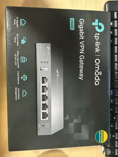 Gateway VPN Gigabit TP-Link Omada ER605 - miniatura 1