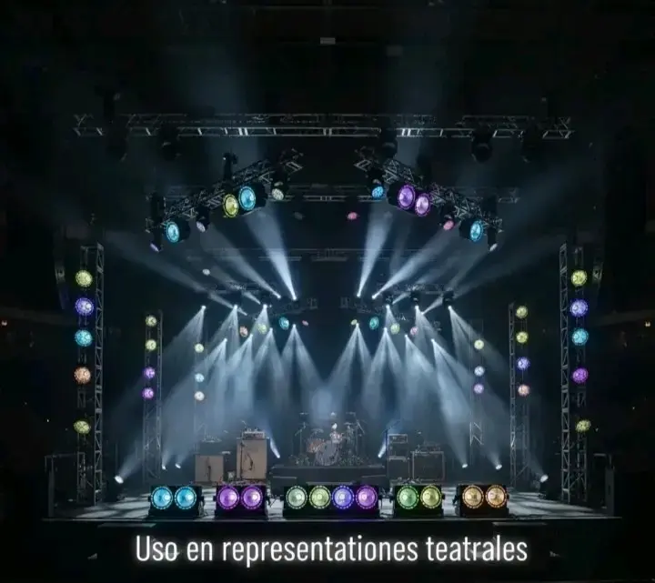 Luces LED RGB para escenarios con control DMX - 4