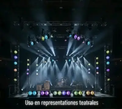 Luces LED RGB para escenarios con control DMX - miniatura 4