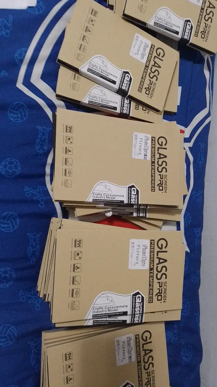 Protectores de Pantalla de Vidrio antiespia iphone - 1