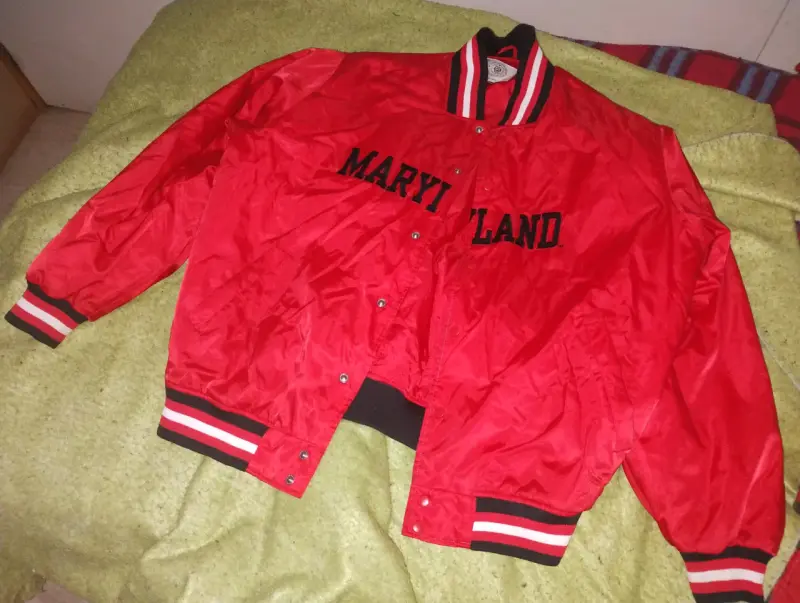Chaqueta universitaria roja Maryland - 1