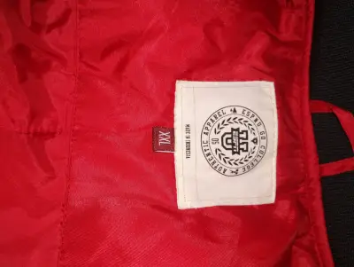 Chaqueta universitaria roja Maryland - miniatura 3