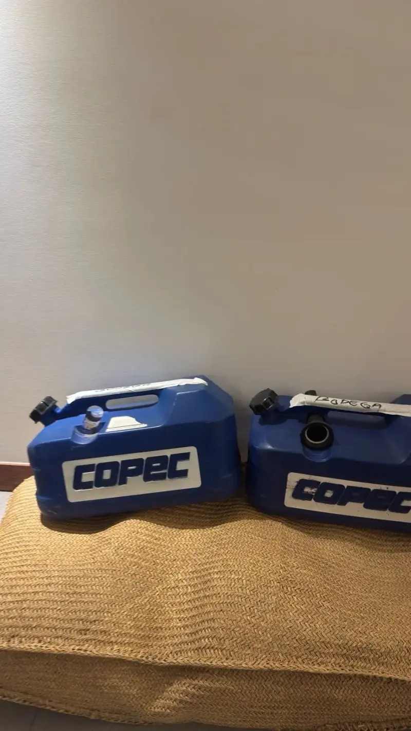 Bidones de combustible Copec 20L azul