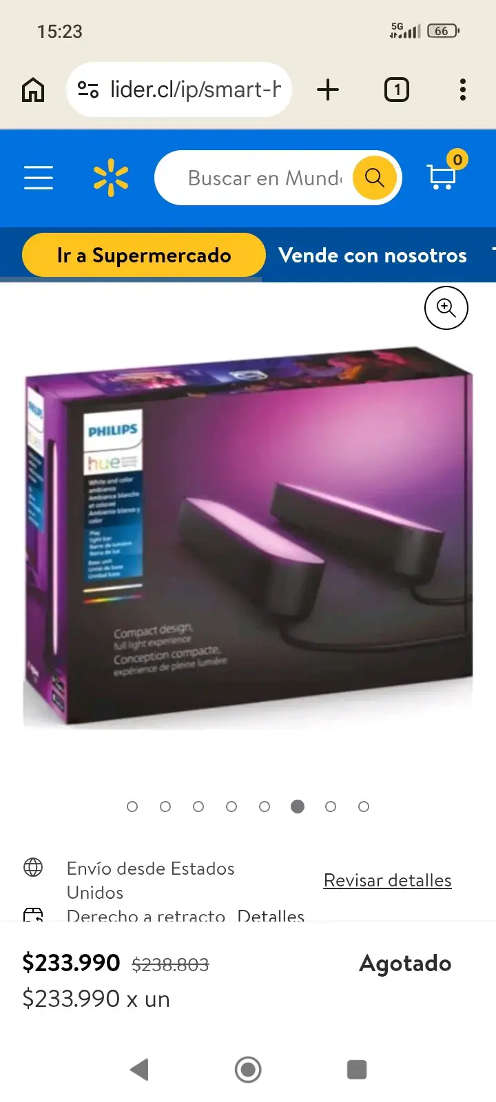 Barra de luz Philips Hue Play con diseño compacto - 1