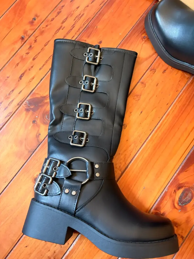 Botas altas negras - 2