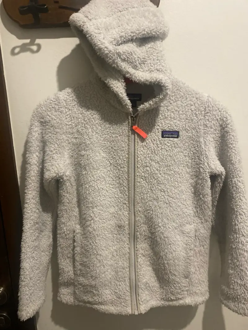 Chaqueta de polar con capucha Patagonia gris - 1