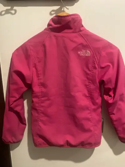 Chaqueta The North Face rosa para niña - miniatura 2