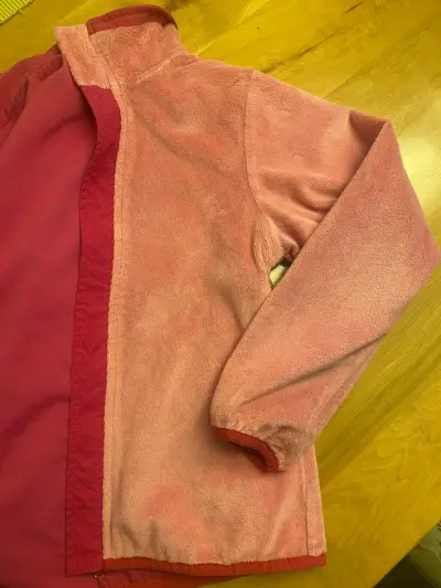 Chaqueta The North Face rosa para niña - miniatura 4
