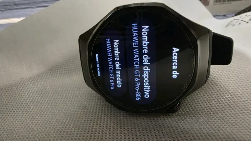 Smartwatch Huawei Watch GT 6 Pro con cargador - 1