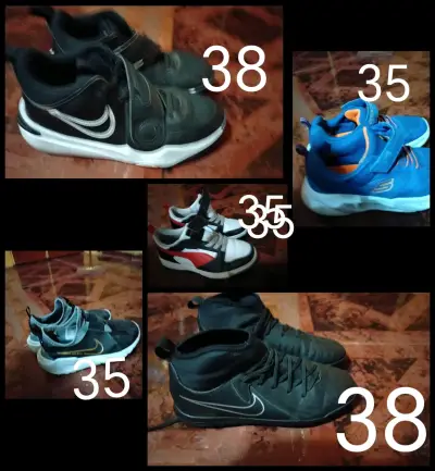 Zapatillas deportivas Nike negras talla 38 - miniatura 1