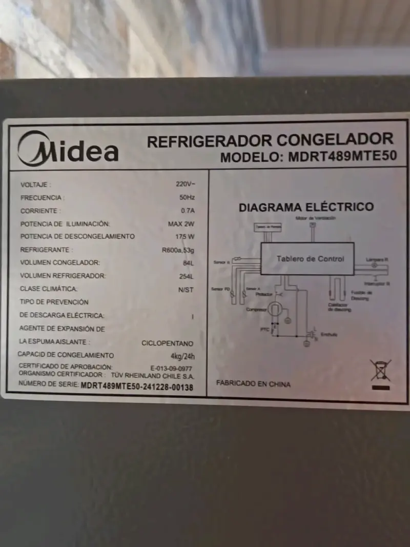 Refrigerador Midea - 6