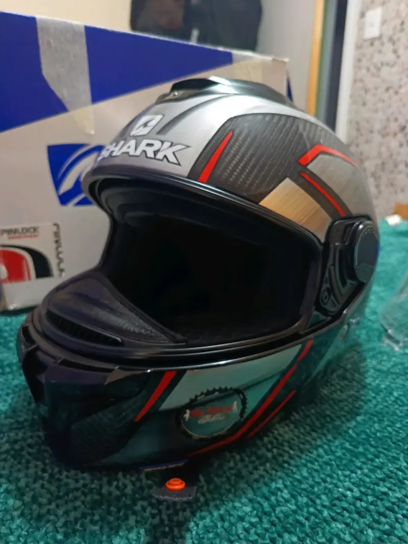 Casco de moto Shark GT Spartan Kromium - 2