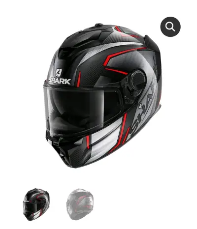 Casco de moto Shark GT Spartan Kromium - miniatura 4
