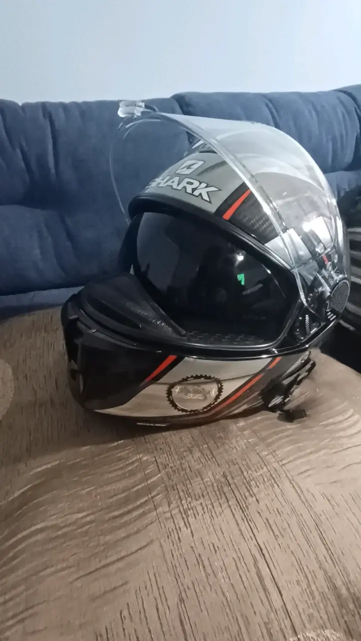 Casco de moto Shark GT Spartan Kromium - 5