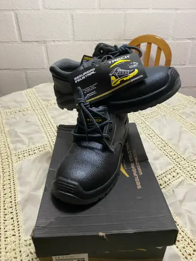 Zapatos de seguridad industrial Treck negros - miniatura 1