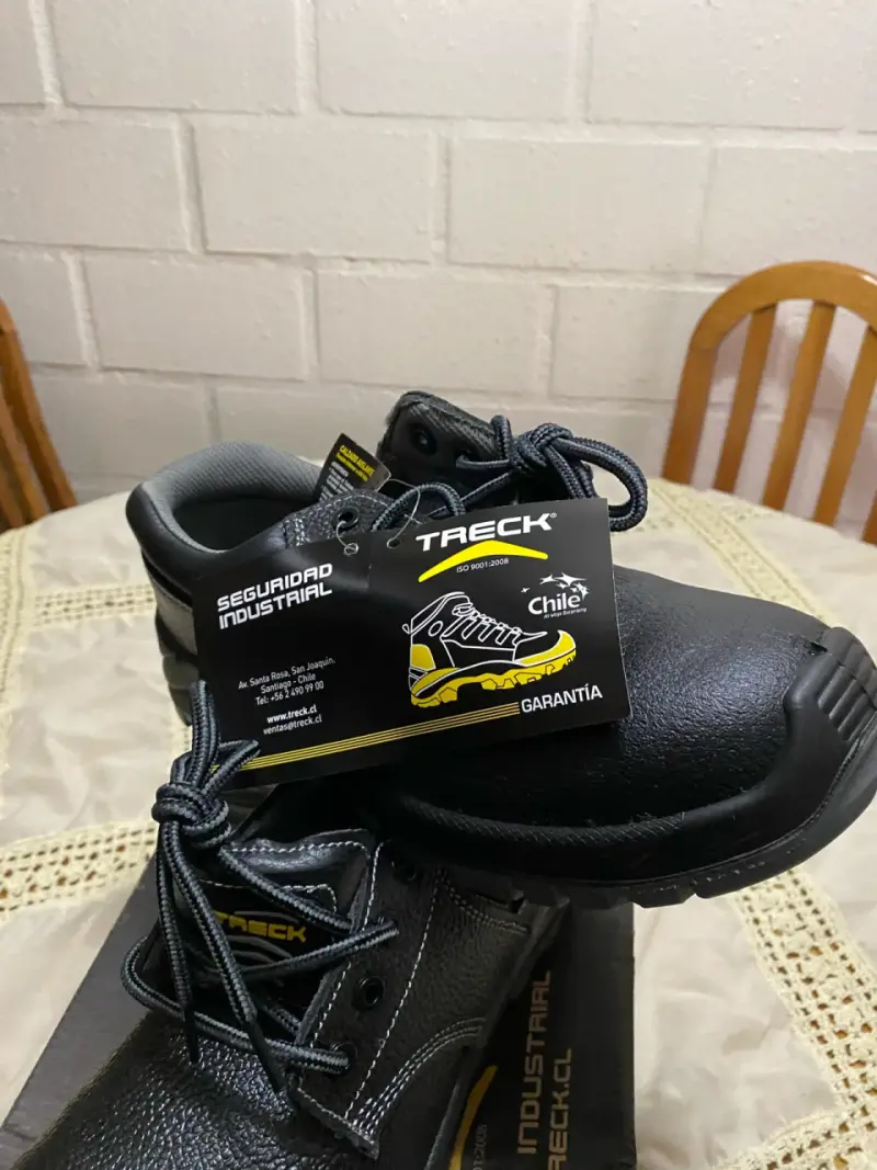 Zapatos de seguridad industrial Treck negros - 2