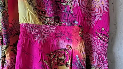 Blusa sin mangas estampada bohemia - miniatura 3