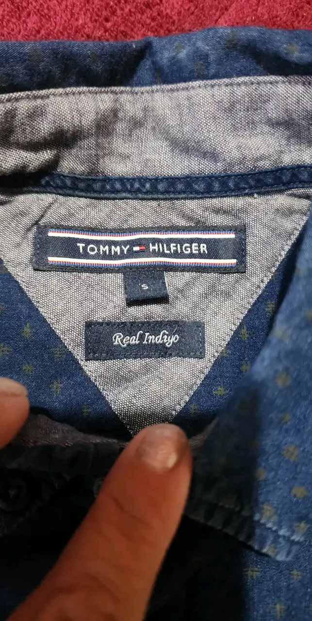 Camisa de mezclilla Tommy Hilfiger azul - 2