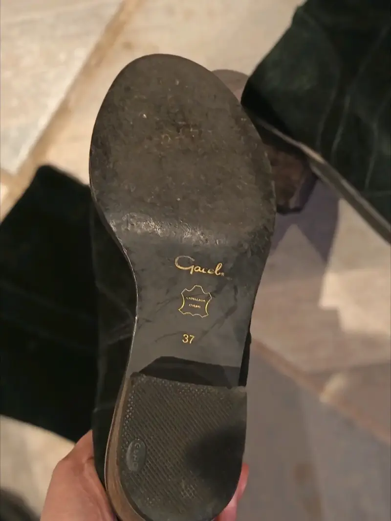 Botas de cuero Gacel negro n37 - 3