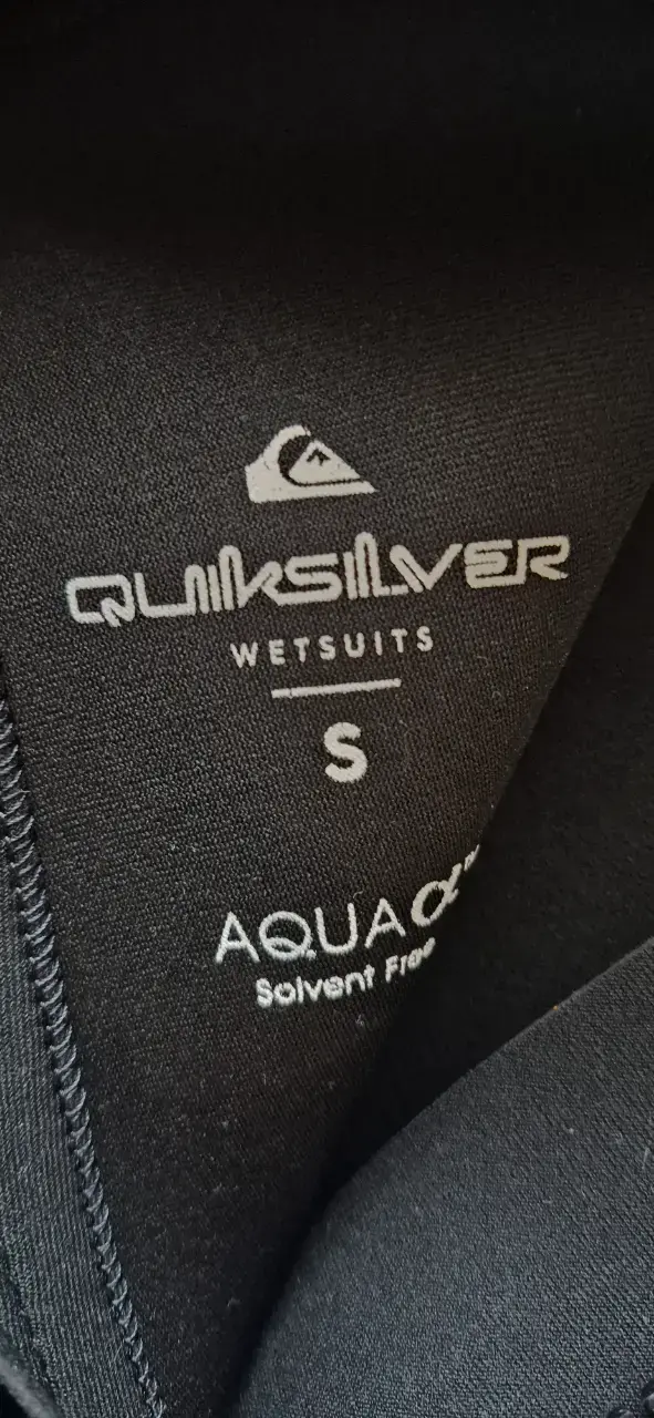 Traje de Neopreno Quiksilver Negro Talla S - 4