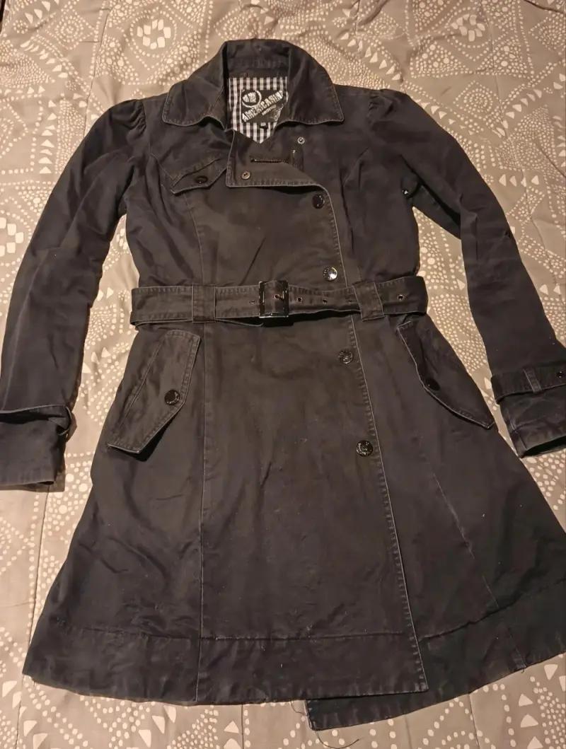 Trench Americanino con cinturón - 3