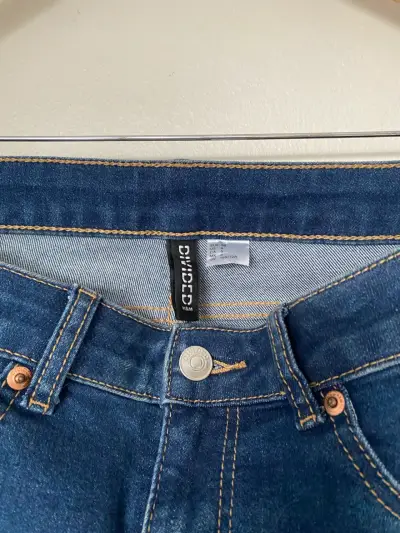 Jeans azul oscuro Divided H&M - miniatura 1