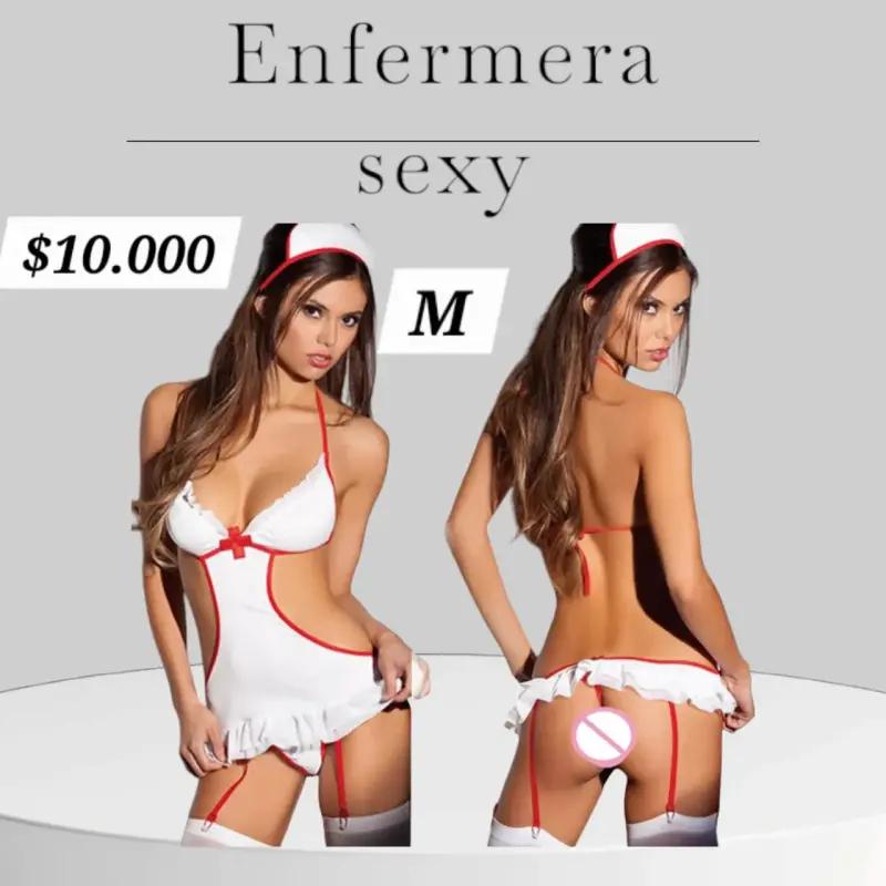Disfraz de enfermera sexy talla M
