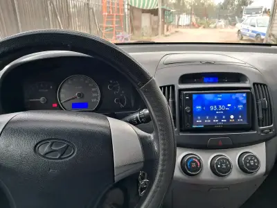 Auto Hyundai Elantra 2008 Blanco - miniatura 5
