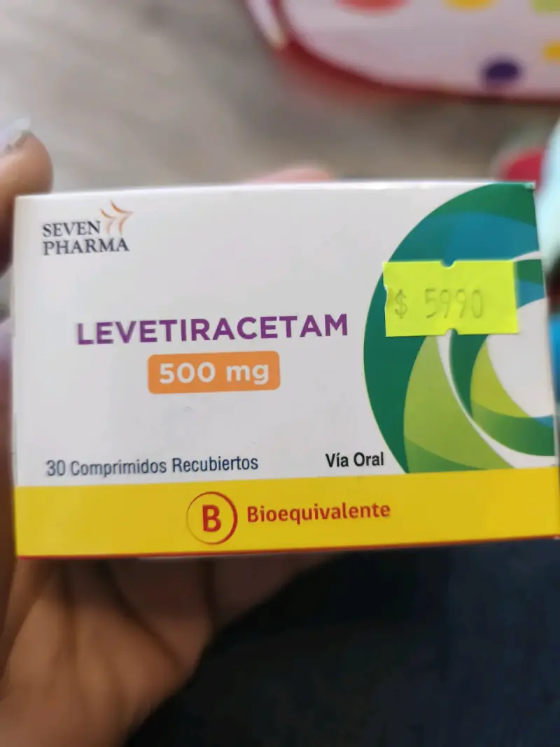 Levetiracetam 500 mg 30 comprimidos recubiertos - 1
