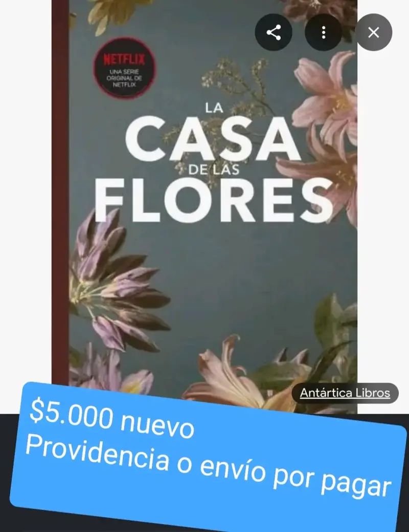 Libro La Casa de las Flores de Netflix