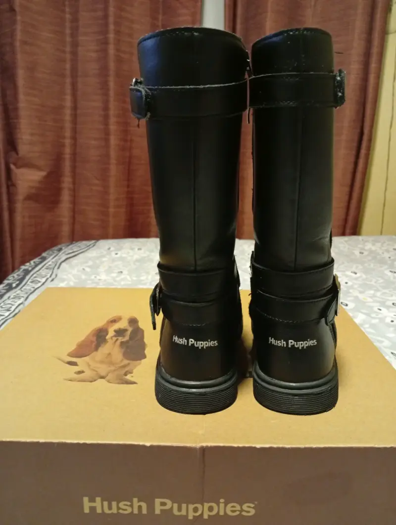 Botas de cuero negras Hush Puppies Niña - 3