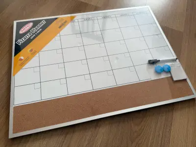 Pizarra Planner Artel 45x60 cm con Corcho - miniatura 1