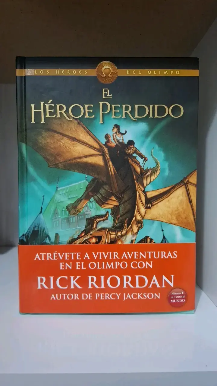 Libro El Héroe Perdido de Rick Riordan - 1
