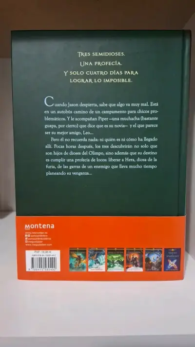 Libro El Héroe Perdido de Rick Riordan - miniatura 3