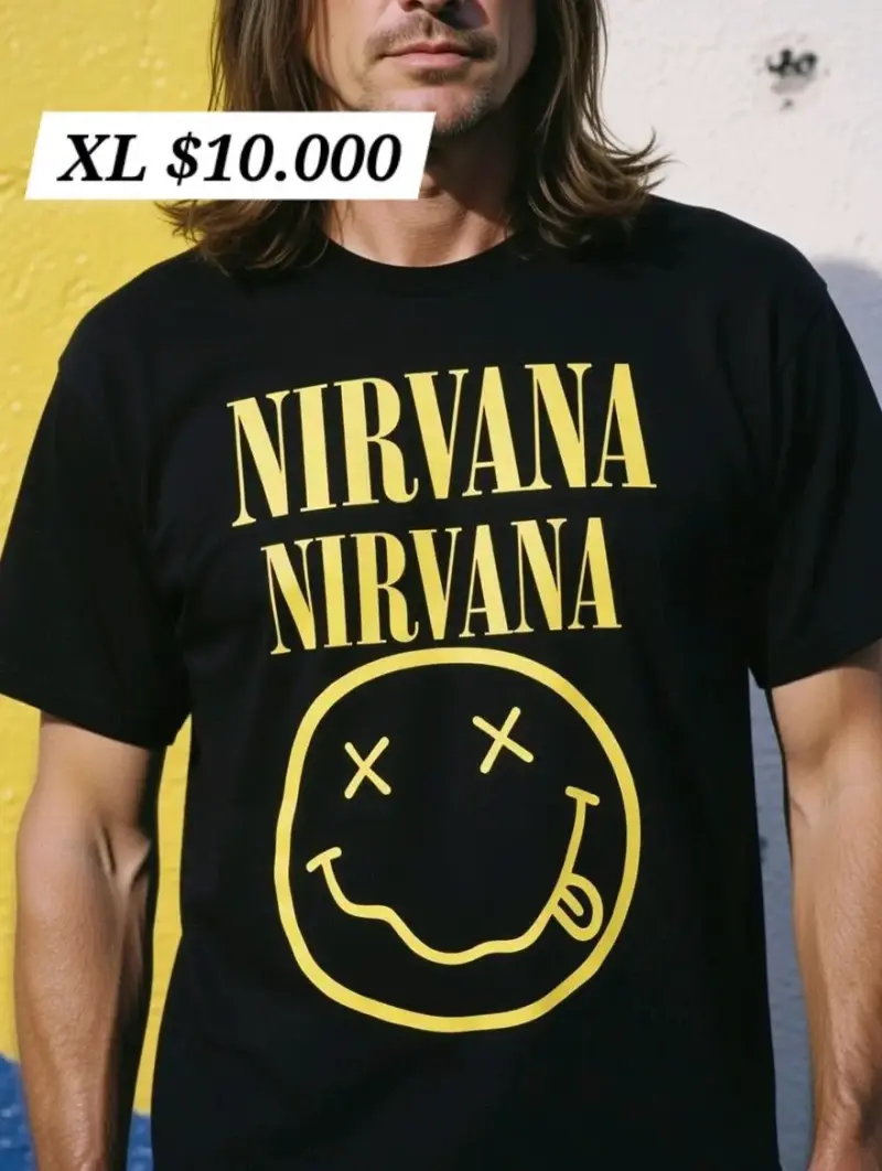 Polera Pantera Vulgar Display of Power Negra