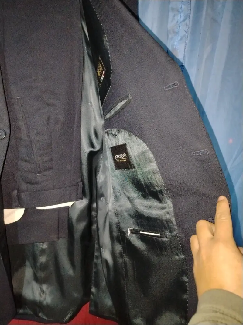 Traje formal negro para hombre - 4