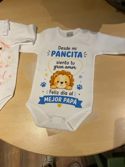 Bodies de bebé personalizados con frases chilenas - miniatura 2