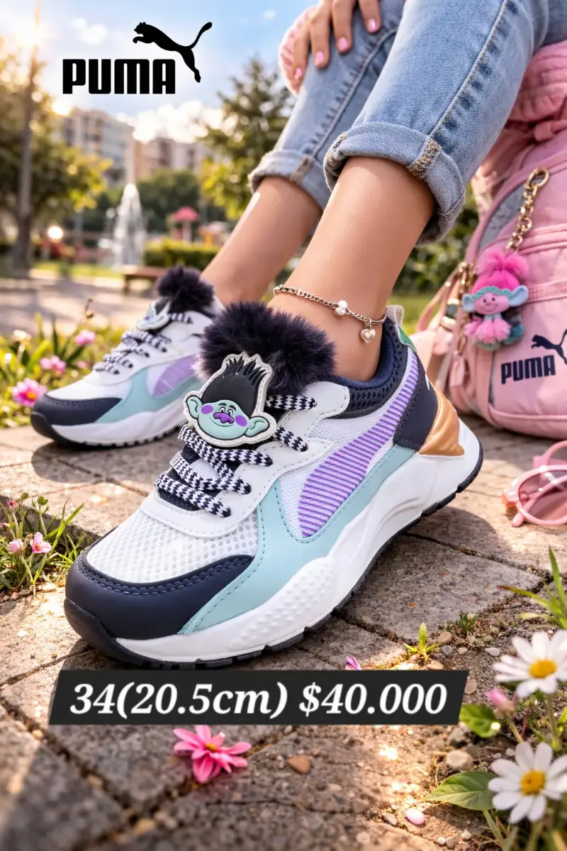 Zapatillas Puma Trolls para Niños Talla 34