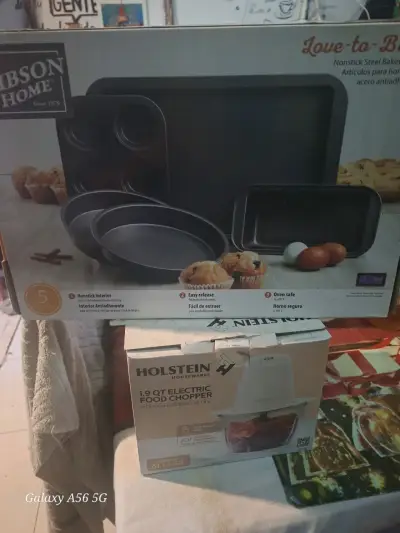 Set de Utensilios para Hornear Gibson Home Antiadherente - miniatura 1