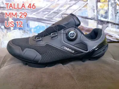 Zapatillas de Ciclismo Tabolu Talla 44 - miniatura 3