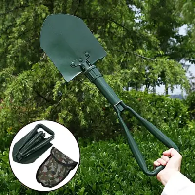 Pala plegable de camping 46.5 cm - miniatura 2
