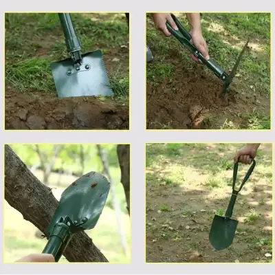Pala plegable de camping 46.5 cm - miniatura 5