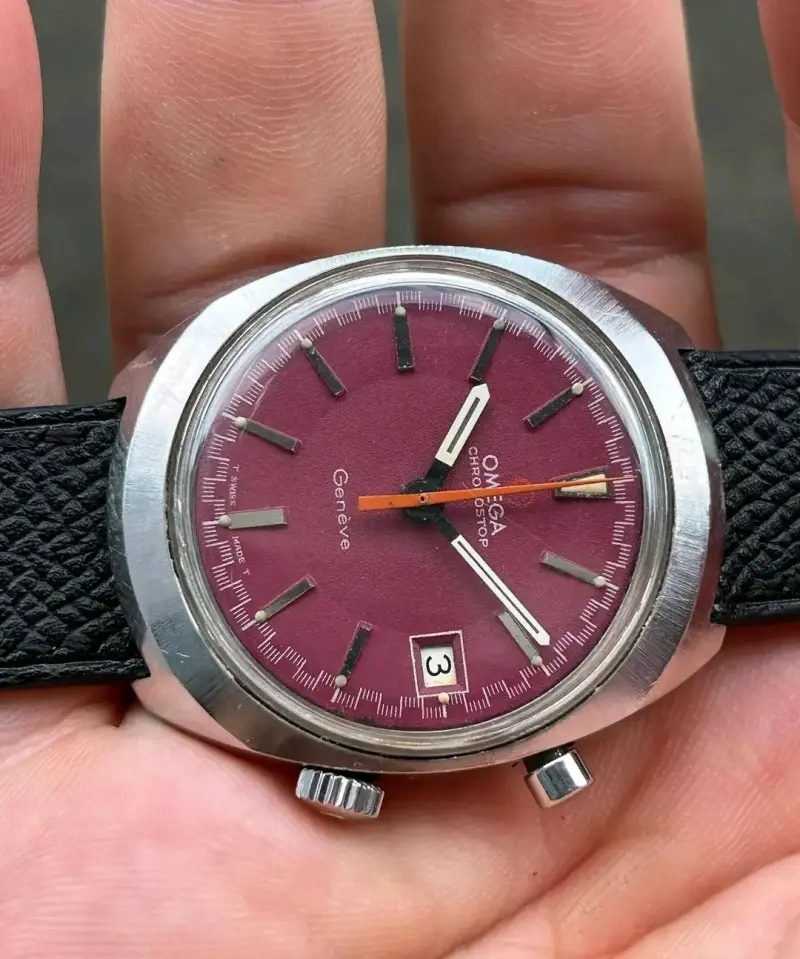 Reloj Omega Chronostop Genève vintage - 1