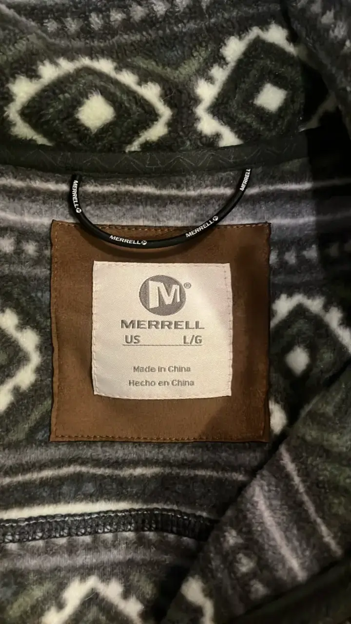 Chaqueta polar estampada Merrell talla L - 2