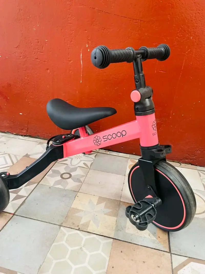 Bicicleta de equilibrio para niños Scoop rosa - 1