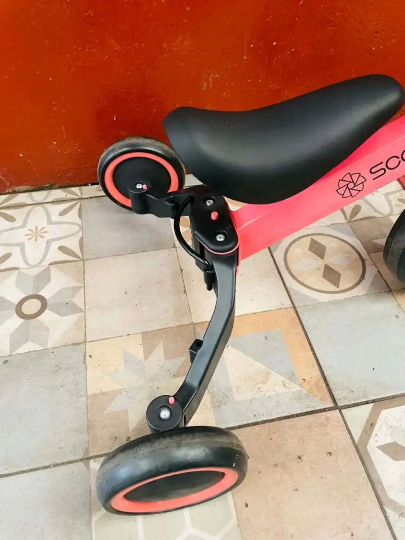 Bicicleta de equilibrio para niños Scoop rosa - 2